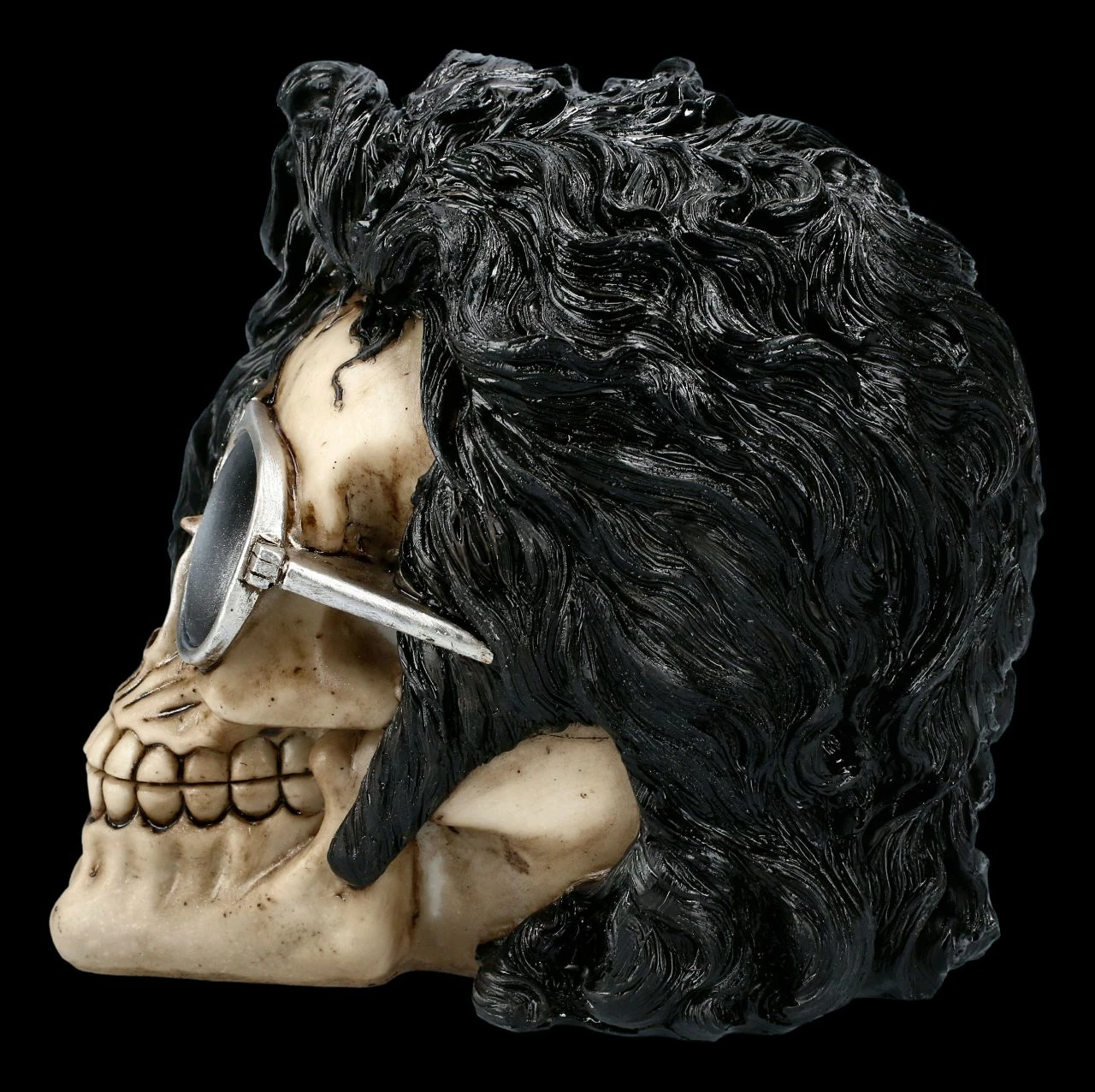 Totenkopf Figur Mit Brille - Bad 6 Totenkopf Figur Mit Brille - Bad – Bild 4