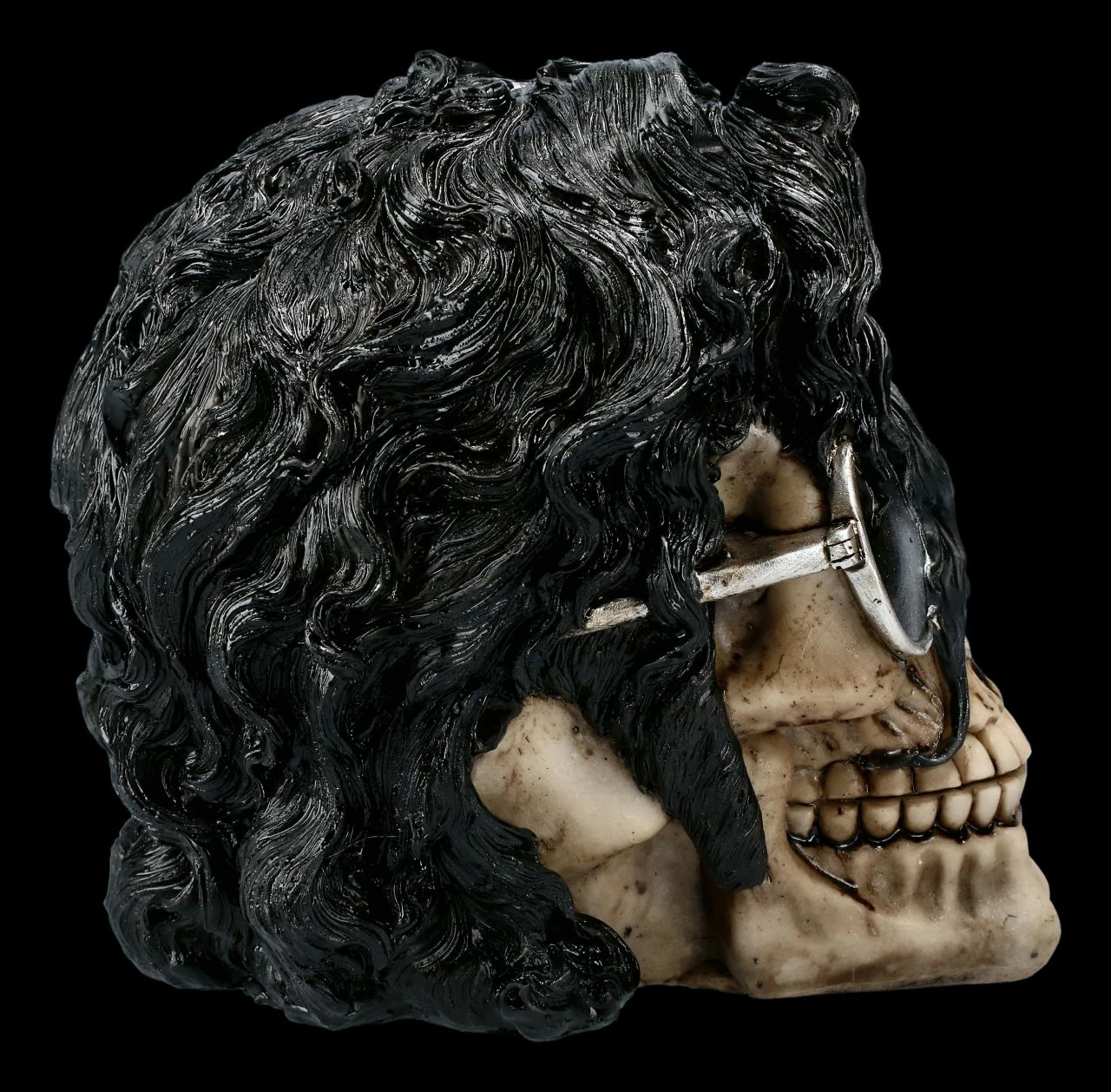 Totenkopf Figur Mit Brille - Bad 8 Totenkopf Figur Mit Brille - Bad – Bild 6