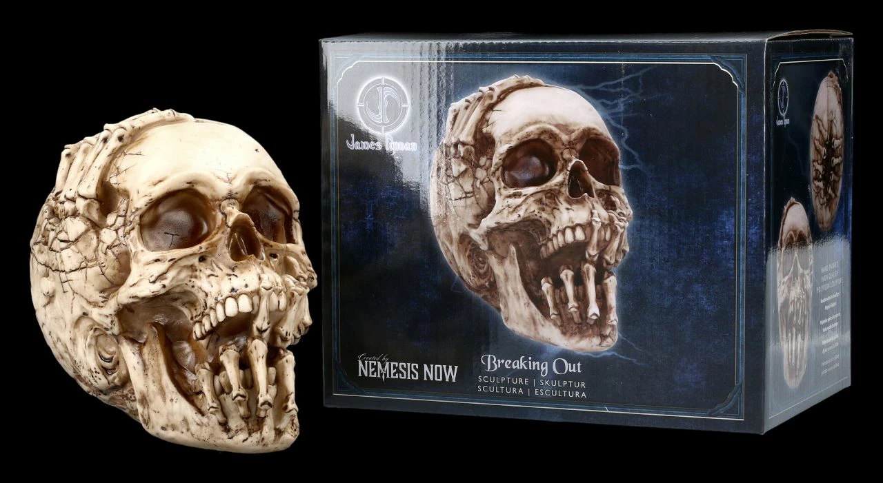 Totenkopf Figur - Breaking Out By James Ryman 4 Totenkopf Figur - Breaking Out By James Ryman – Bild 2