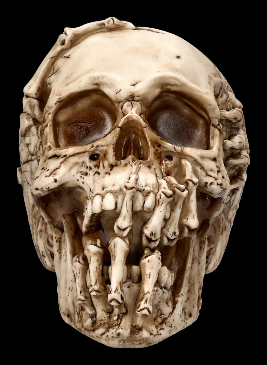 Totenkopf Figur - Breaking Out By James Ryman 5 Totenkopf Figur - Breaking Out By James Ryman – Bild 3