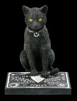 Katzen Figur Mit Witchboard - Ouija Cat -FIGUREN Verkäufe 2D FS22576 Katzen Figur mit Witchboard Ouija Cat 12 1280x1280