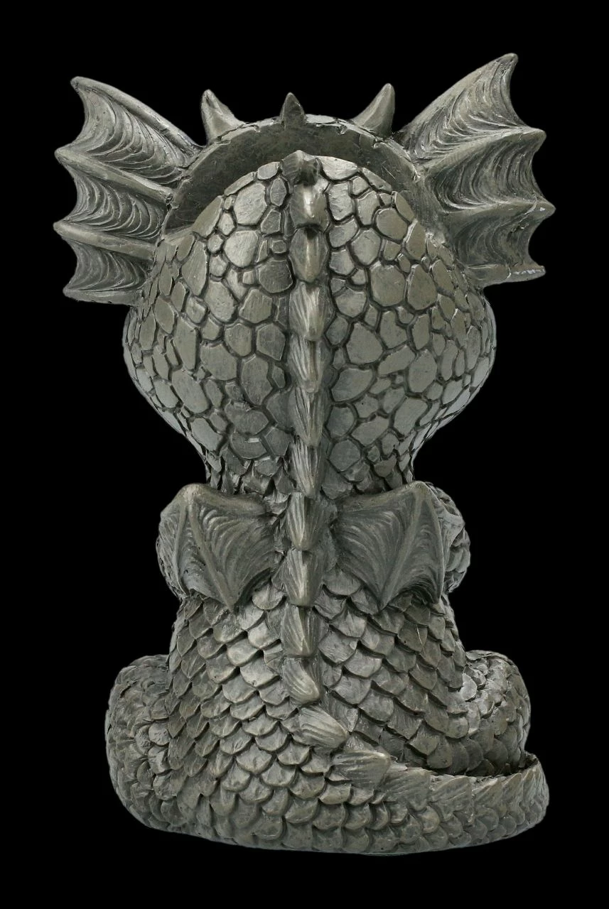 Drachenfigur Brillenhalter - Nachdenklich 6 Drachenfigur Brillenhalter - Nachdenklich – Bild 4