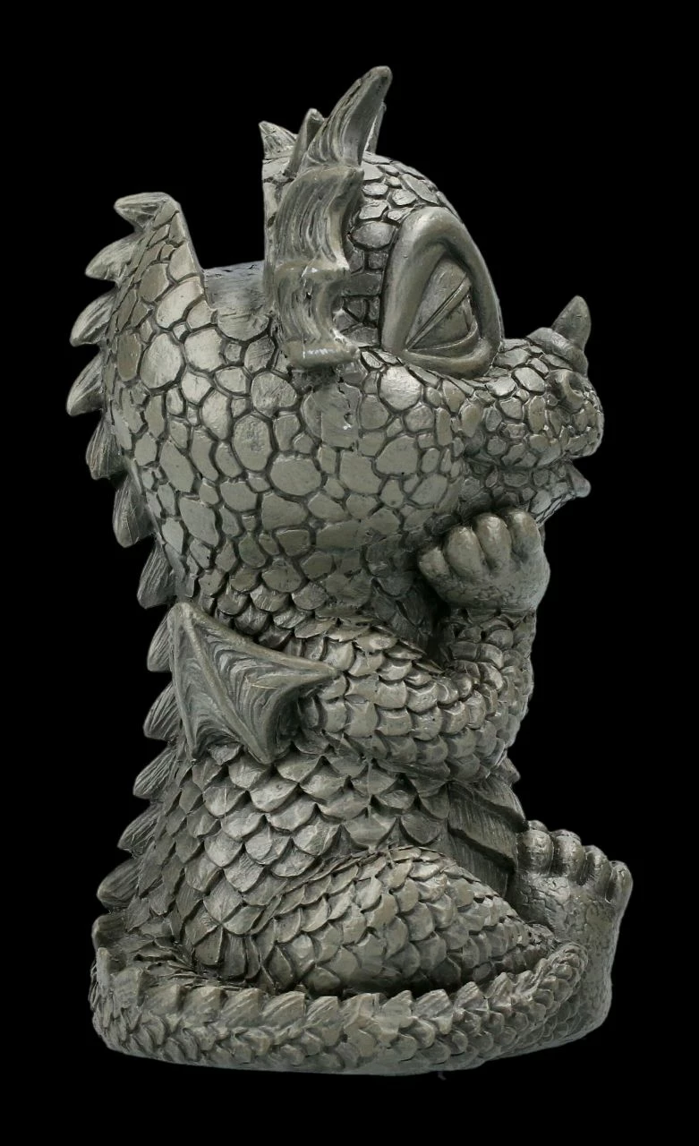 Drachenfigur Brillenhalter - Nachdenklich 7 Drachenfigur Brillenhalter - Nachdenklich – Bild 5