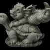 Gartenfigur - Drache Mit Schildkröte -FIGUREN Verkäufe 2D FS22607 Gartenfigur Drache mit Schildkroete 2 1280x1280