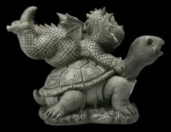 Gartenfigur - Drache Mit Schildkröte 13 Gartenfigur - Drache Mit Schildkröte -FIGUREN Verkäufe 2D FS22607 Gartenfigur Drache mit Schildkroete 4 1280x1280