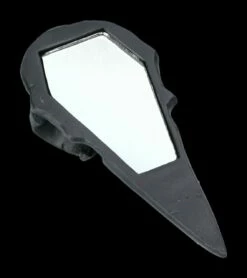 Handspiegel - Rabenschädel Schwarz -FIGUREN Verkäufe 2D FS22639 Handspiegel Rabenschaedel schwarz 6 1280x1280