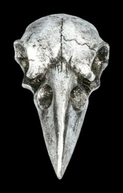 Handspiegel - Rabenschädel Silberfarben -FIGUREN Verkäufe 2D FS22640 Handspiegel Rabenschaedel silberfarben 3 1280x1280