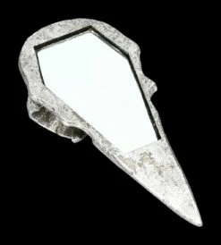 Handspiegel - Rabenschädel Silberfarben -FIGUREN Verkäufe 2D FS22640 Handspiegel Rabenschaedel silberfarben 9 1280x1280