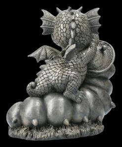 Gartenfigur - Drache Reitet Auf Raupe -FIGUREN Verkäufe 2D FS22667 Gartenfigur Drache reitet auf Raupe 3 1280x1280