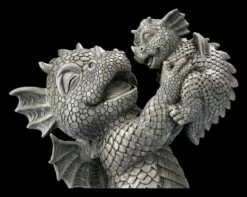 Gartenfigur - Drache Mit Baby -FIGUREN Verkäufe 2D FS22668 Gartenfigur Drache mit Baby 9 1280x1280