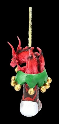 Christbaumschmuck - Weihnachts-Drache Mit Strumpf -FIGUREN Verkäufe 2D FS22685 Chrisbaumschmuck Weihnachts Drache mit Strumpf 6 1280x1280