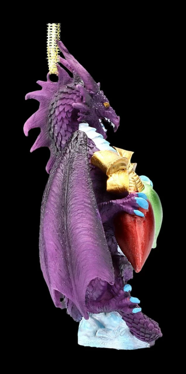 Christbaumschmuck - Weihnachts-Drache Lichterkette 8 Christbaumschmuck - Weihnachts-Drache Lichterkette – Bild 6