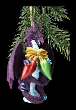 Christbaumschmuck - Weihnachts-Drache Lichterkette