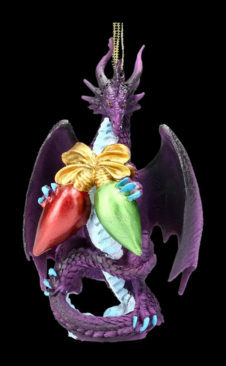 Christbaumschmuck - Weihnachts-Drache Lichterkette 7 Christbaumschmuck - Weihnachts-Drache Lichterkette – Bild 5