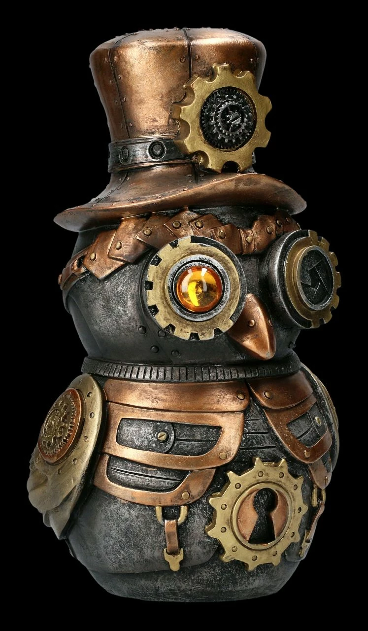 Steampunkt Figur - Eule Hootle 3 Steampunkt Figur - Eule Hootle