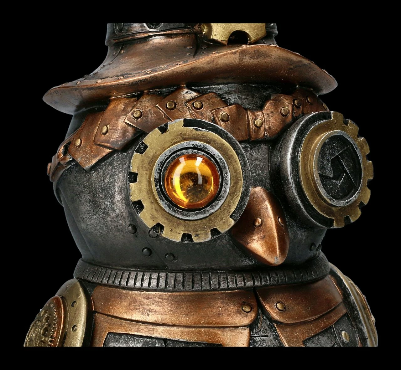 Steampunkt Figur - Eule Hootle 10 Steampunkt Figur - Eule Hootle – Bild 8