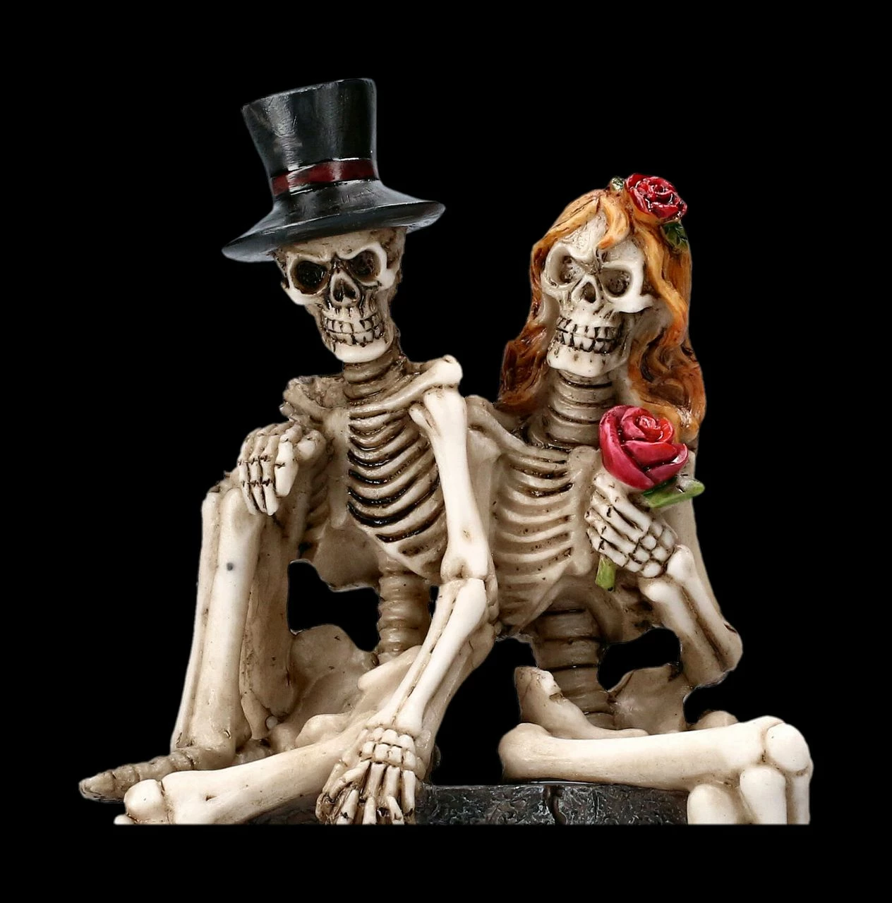 Skelett Figuren - Brautpaar True Love Never Dies 9 Skelett Figuren - Brautpaar True Love Never Dies – Bild 7