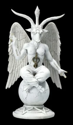 Baphomet Figur Weiß - The Dark Lord