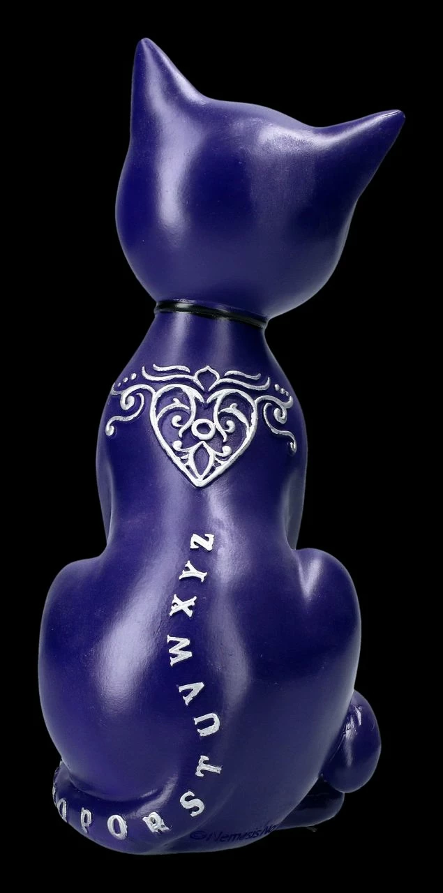 Ouija Katzen Figur - Mystic Kitty Lila 7 Ouija Katzen Figur - Mystic Kitty Lila – Bild 5
