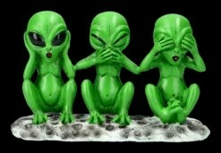 Alien Figur - Nichts Böses Marsmännchen