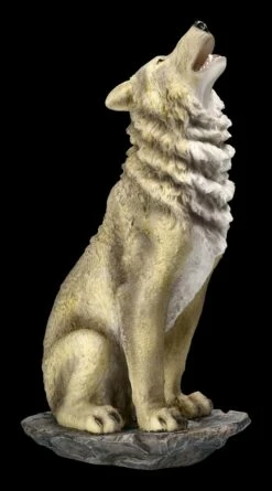 Wolf Figur Groß - Grau Heulend -FIGUREN Verkäufe 2D FS22819 Wolf Figur gross Grau heulend 5 1280x1280