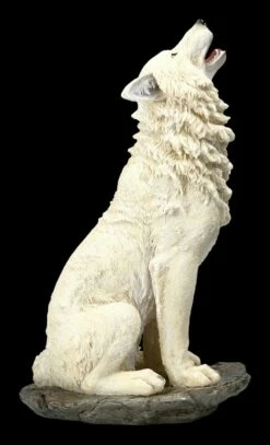 Wolf Figur Groß - Weiß Heulend -FIGUREN Verkäufe 2D FS22820 Wolf Figur gross weiss heulend 11 1280x1280