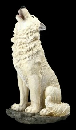 Wolf Figur Groß - Weiß Heulend -FIGUREN Verkäufe 2D FS22820 Wolf Figur gross weiss heulend 12 1280x1280