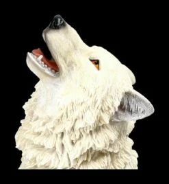 Wolf Figur Groß - Weiß Heulend -FIGUREN Verkäufe 2D FS22820 Wolf Figur gross weiss heulend 13 1280x1280