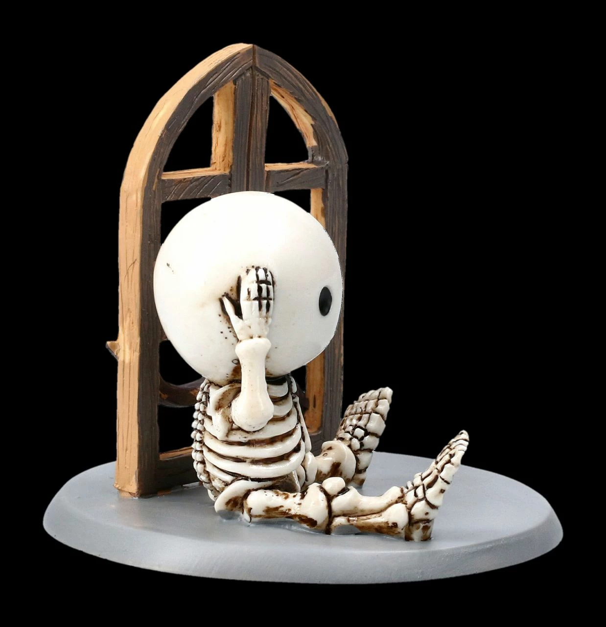 Skelett Figur - Lucky Hört Eule 8 Skelett Figur - Lucky Hört Eule – Bild 6