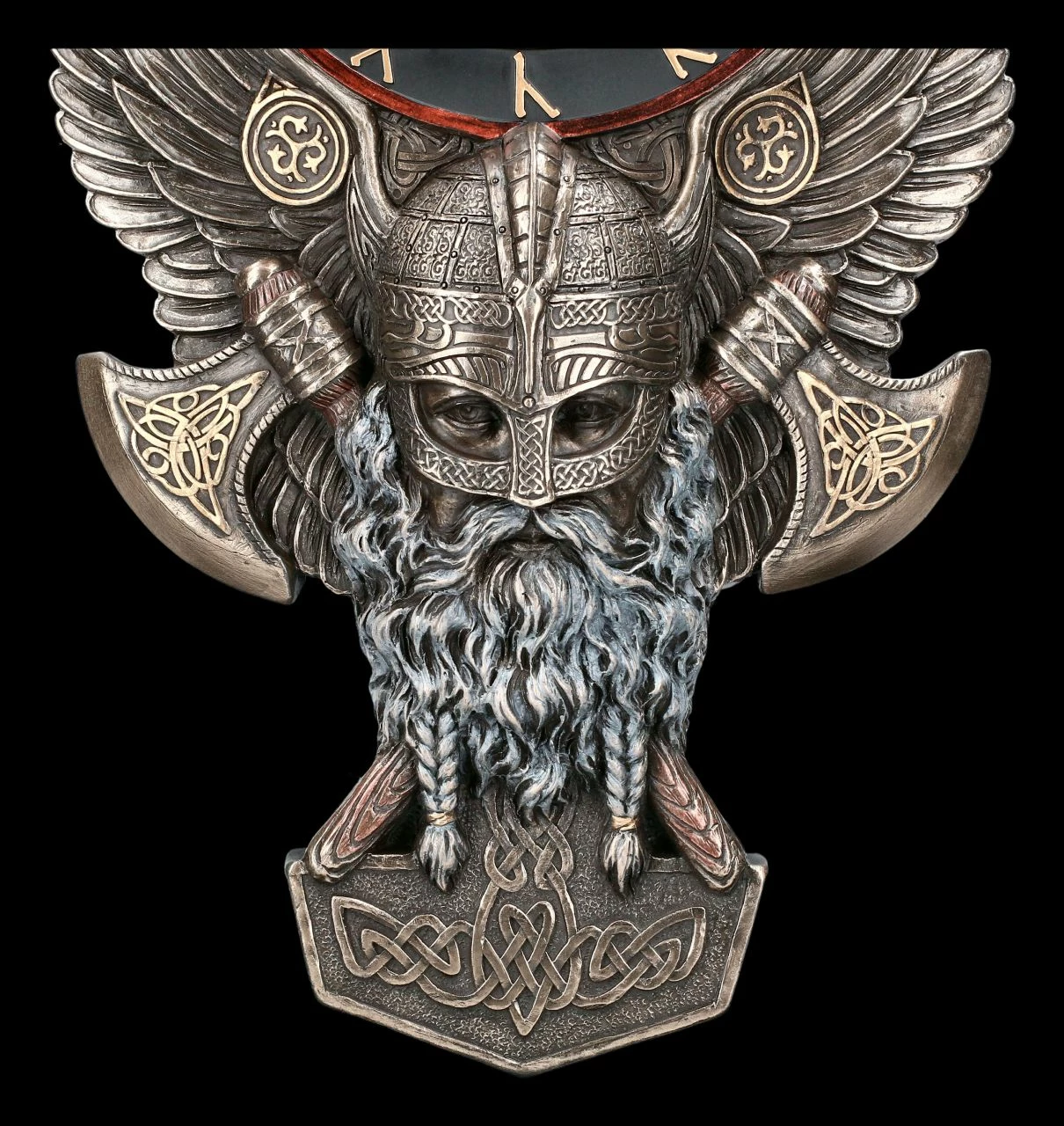 Wanduhr Wikinger - Vegvisir 12 Wanduhr Wikinger - Vegvisir – Bild 10