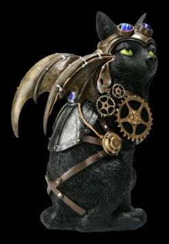 Katzen Figur - Steampunk Feline Flight -FIGUREN Verkäufe 2D FS22888 Katzen Figur Steampunk Feline Flight 5 1280x1280