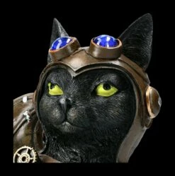 Katzen Figur - Steampunk Feline Flight -FIGUREN Verkäufe 2D FS22888 Katzen Figur Steampunk Feline Flight 8 1280x1280
