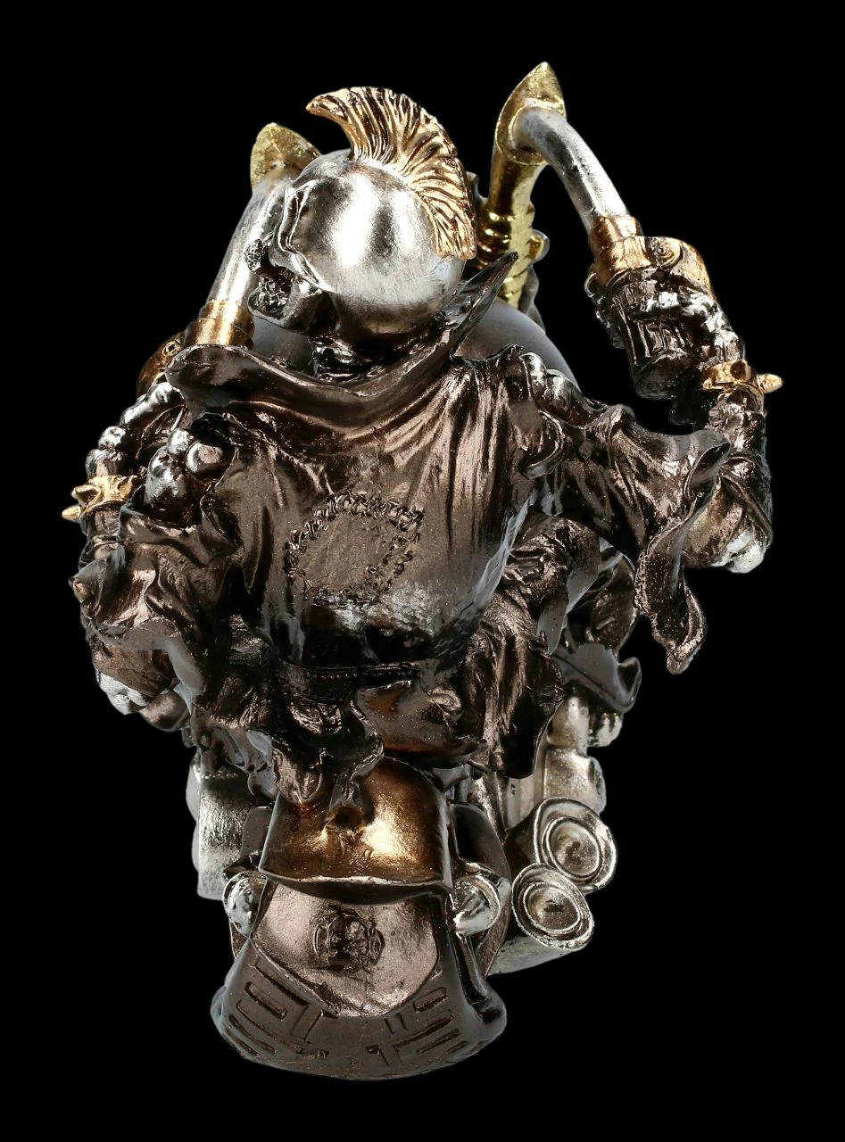 Skelett Figur Mit Motorrad - Wheels Of Steel 6 Skelett Figur Mit Motorrad - Wheels Of Steel – Bild 4