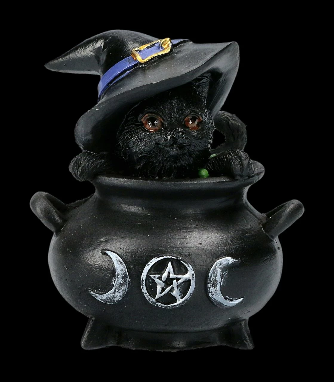 Katzen Figuren Im Hexenkessel 2er Set - Hubble & Bubble 10 Katzen Figuren Im Hexenkessel 2er Set - Hubble & Bubble – Bild 8