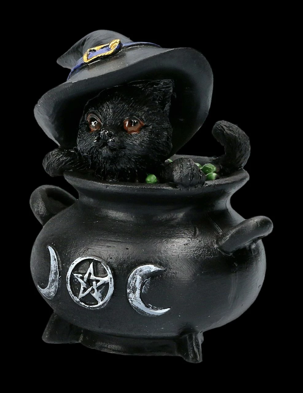 Katzen Figuren Im Hexenkessel 2er Set - Hubble & Bubble 11 Katzen Figuren Im Hexenkessel 2er Set - Hubble & Bubble – Bild 9