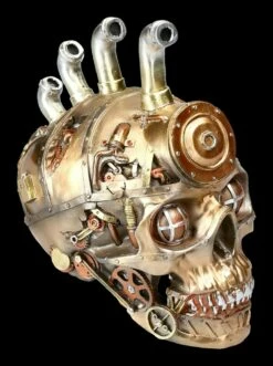 Totenkopf - Pipe Dream Bronzefarben -FIGUREN Verkäufe 2D FS22912 Totenkopf Pipe Dream bronzefarben 10 1280x1280