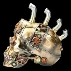 Totenkopf - Pipe Dream Bronzefarben -FIGUREN Verkäufe 2D FS22912 Totenkopf Pipe Dream bronzefarben 4 1280x1280