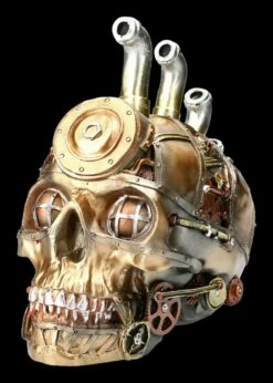 Totenkopf - Pipe Dream Bronzefarben -FIGUREN Verkäufe 2D FS22912 Totenkopf Pipe Dream bronzefarben 8 1280x1280