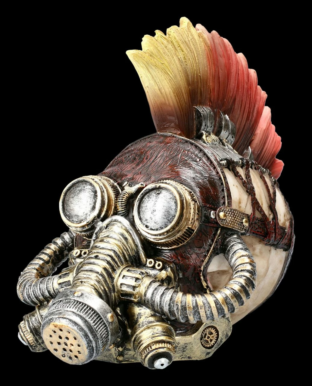 Totenkopf - Steampunk Fury Max Mit Gasmaske 8 Totenkopf - Steampunk Fury Max Mit Gasmaske – Bild 6