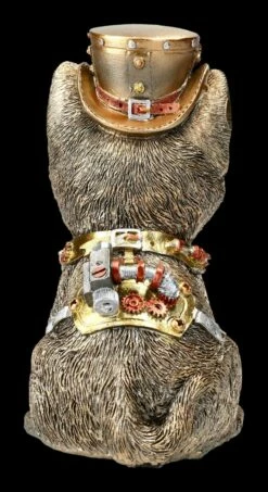 Katzen Figur - Steampunk Kitty Mit Zylinder -FIGUREN Verkäufe 2D FS22916 Katzen Figur Steampunk Kitty mit Zylinder 5 1280x1280