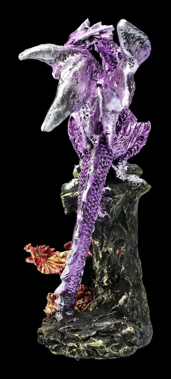 Lila Drachenfigur - Hatchlings Protection 5 Lila Drachenfigur - Hatchlings Protection – Bild 3