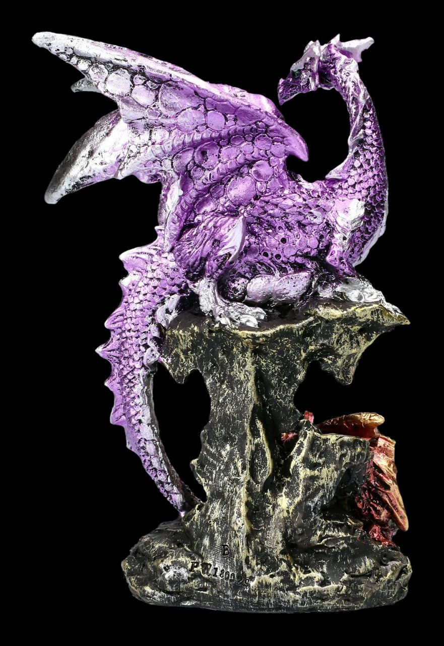 Lila Drachenfigur - Hatchlings Protection 4 Lila Drachenfigur - Hatchlings Protection – Bild 2