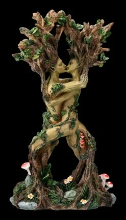 Dekofigur - Baum Ent Liebespaar