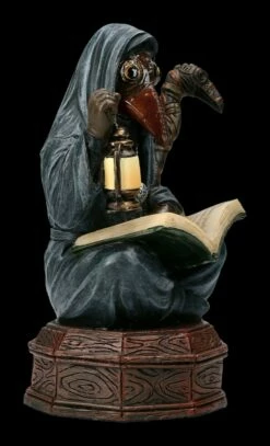 Pestdoktor Figur Auf Sarg - Apothecarius -FIGUREN Verkäufe 2D FS23038 Pestdoktor Figur auf Sarg Apothecarius 4 1280x1280