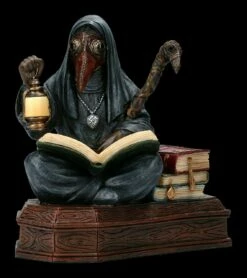 Pestdoktor Figur Auf Sarg - Apothecarius -FIGUREN Verkäufe 2D FS23038 Pestdoktor Figur auf Sarg Apothecarius 5 1280x1280