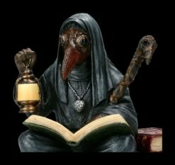 Pestdoktor Figur Auf Sarg - Apothecarius -FIGUREN Verkäufe 2D FS23038 Pestdoktor Figur auf Sarg Apothecarius 7 1280x1280