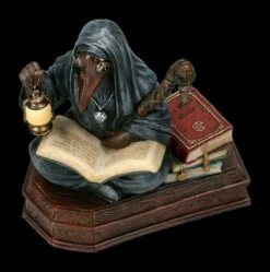 Pestdoktor Figur Auf Sarg - Apothecarius -FIGUREN Verkäufe 2D FS23038 Pestdoktor Figur auf Sarg Apothecarius 8 1280x1280