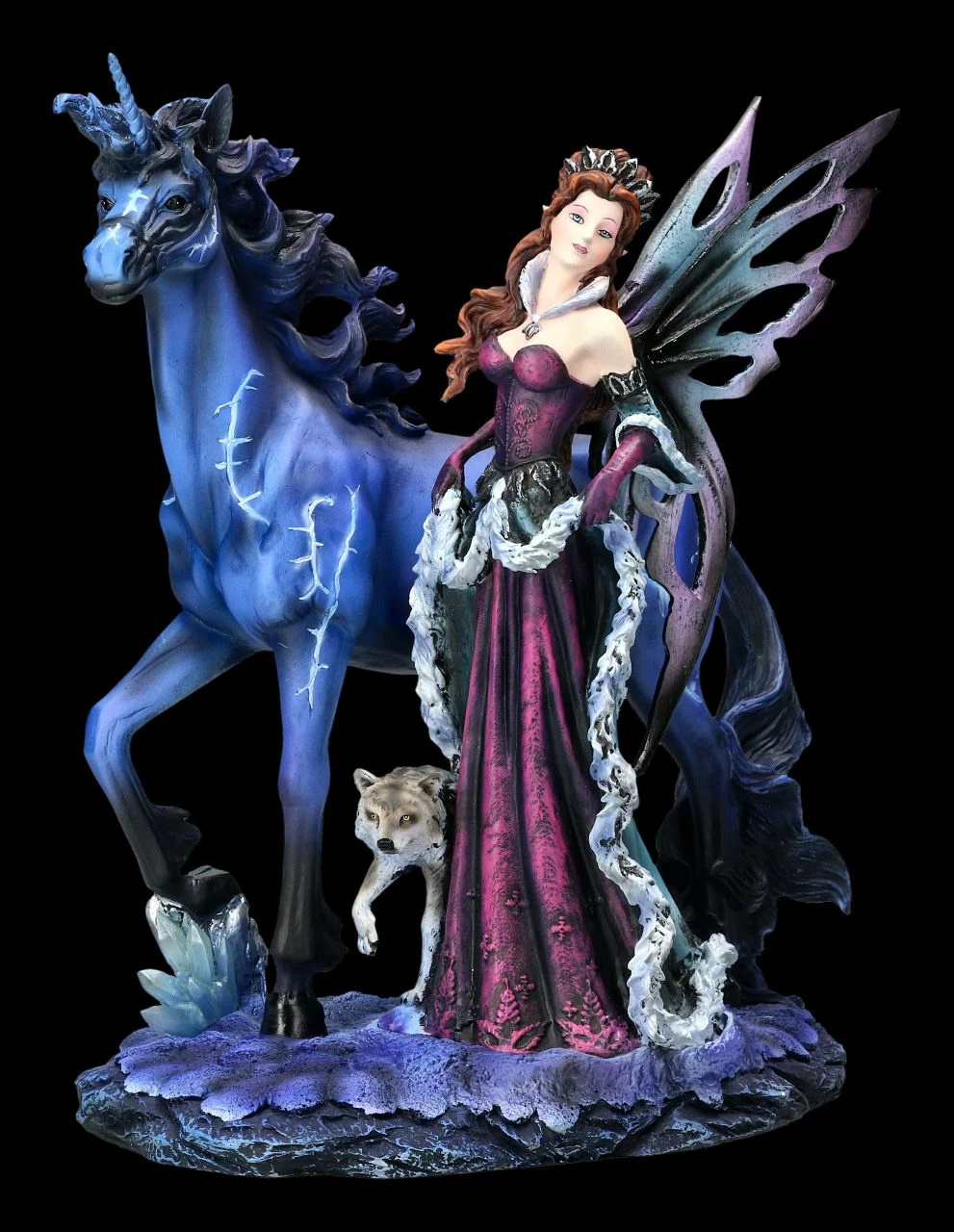 Elfen Figur Mit Einhorn - Thunderstorm 4 Elfen Figur Mit Einhorn - Thunderstorm – Bild 2