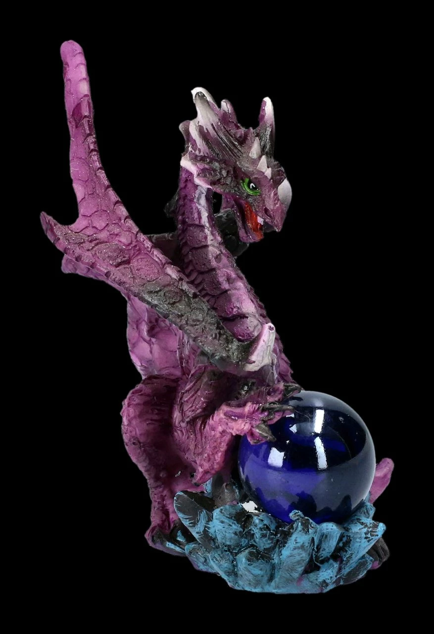 Drachen Figur Lila - Mystic Protection 8 Drachen Figur Lila - Mystic Protection – Bild 6