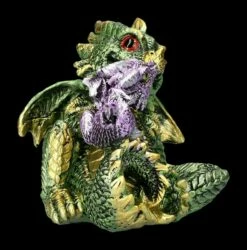 Drachen Figur Grün - Dragonling Rest -FIGUREN Verkäufe 2D FS23106 Drachen Figur grun Dragonling Rest 4 1280x1280
